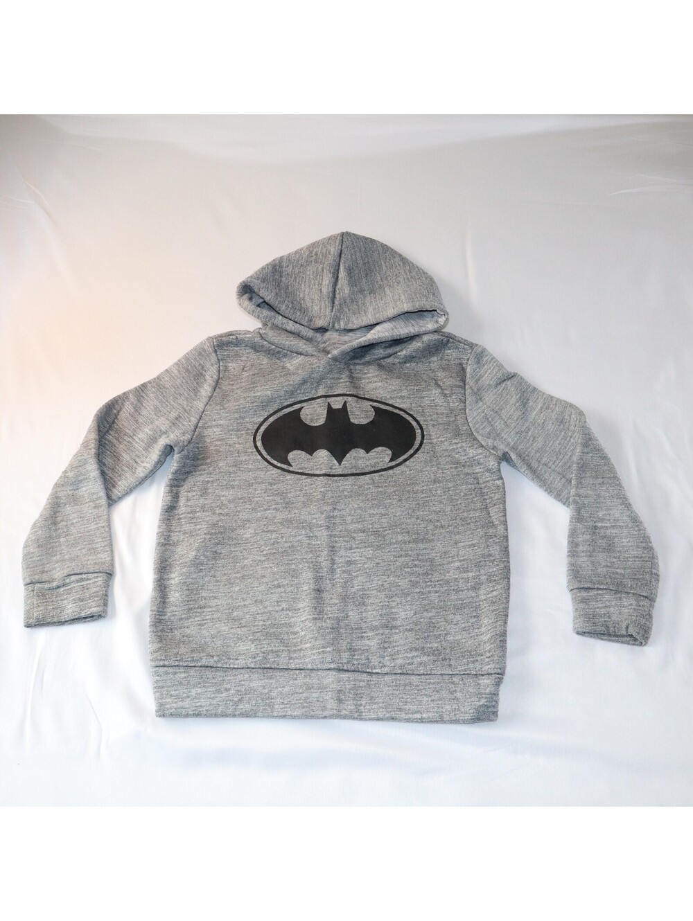 Batman Boys Hoodie Size 6 Gray